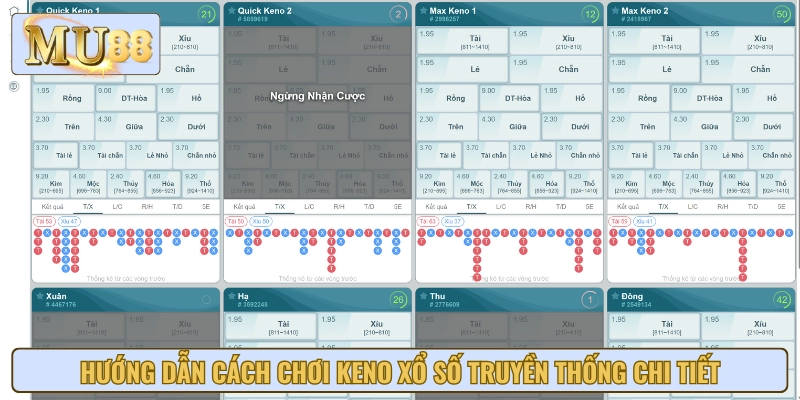 Tìm hiểu cách chơi Keno xổ số đơn giản, dễ hiểu