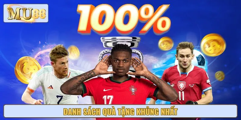 Quà tặng siêu khủng trong ưu đãi nạp đầu thể thao
