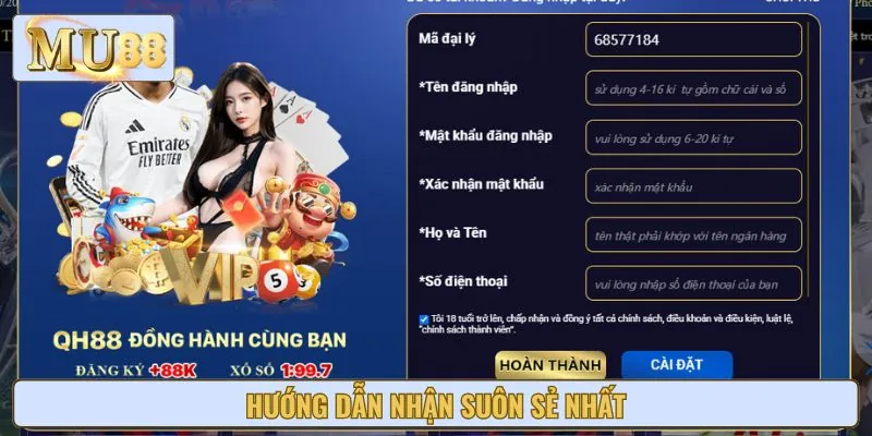 Cách nhận siêu đơn giản, siêu tốc